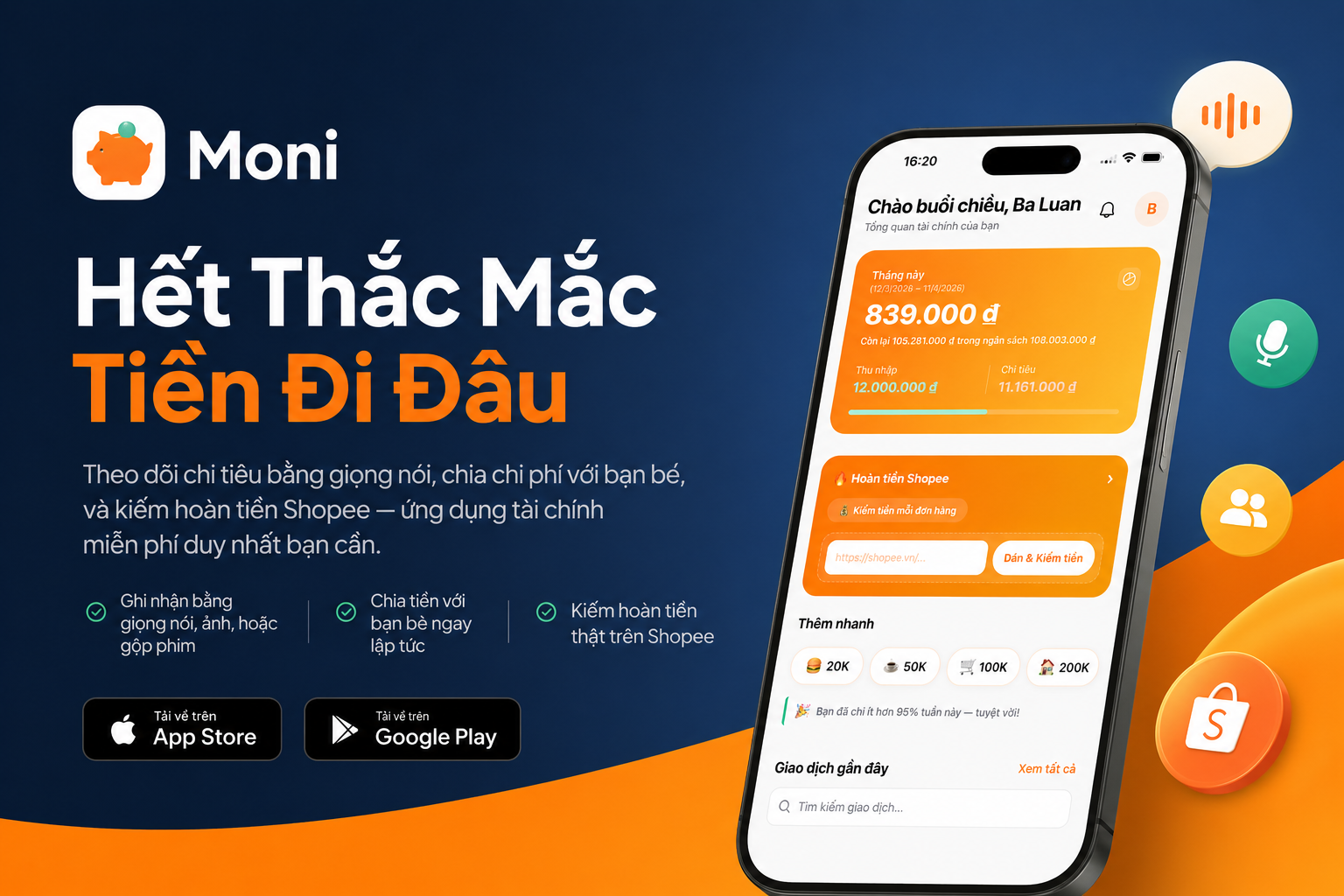 Moni - Personal Finance, Simplified