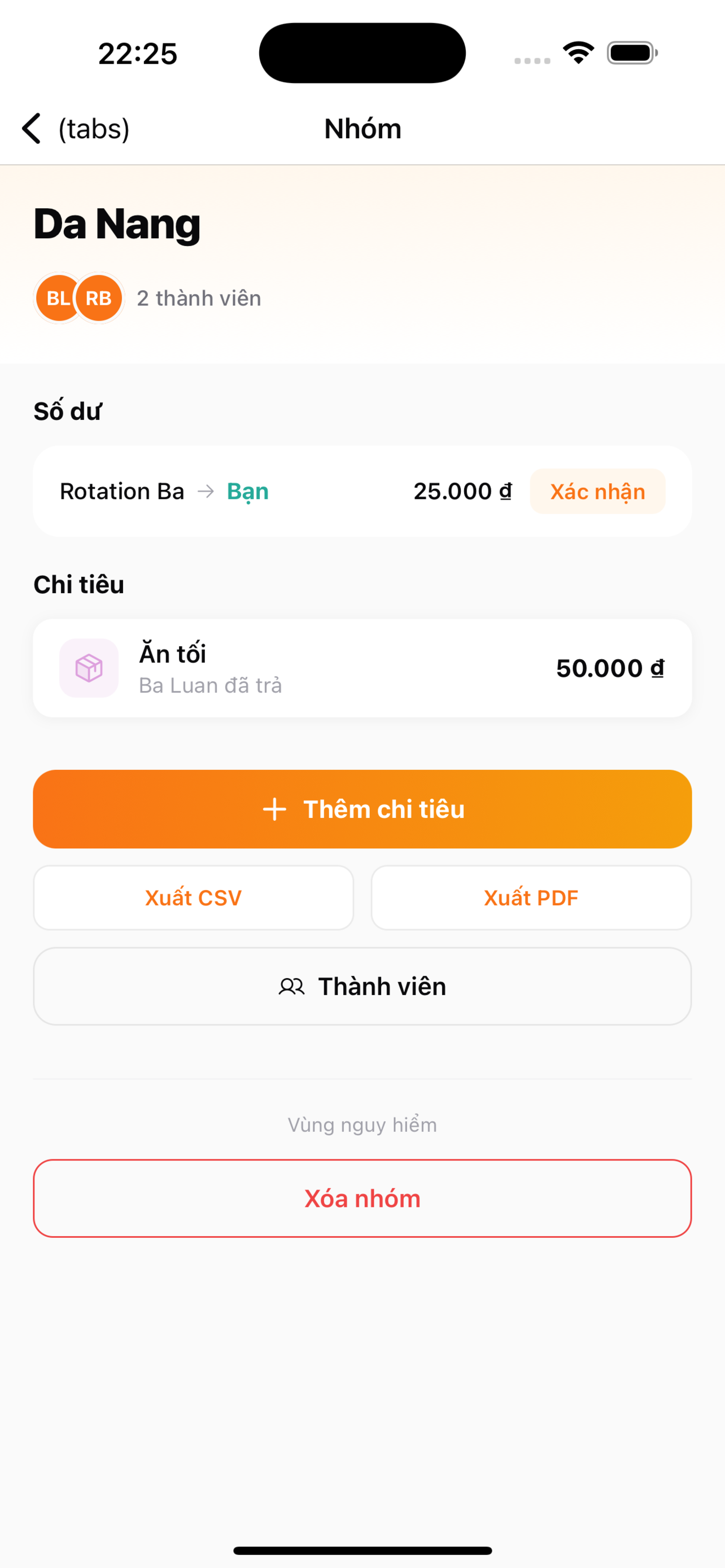 Moni - Split expenses with groups